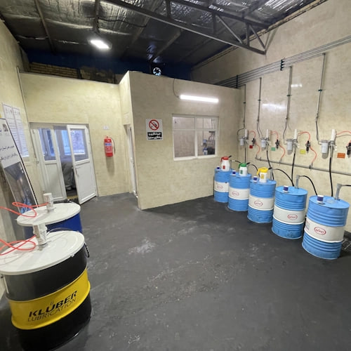 اتاق مکانیزه توزیع روغن و گریس